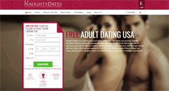 Desktop Screenshot of naughtydates.com